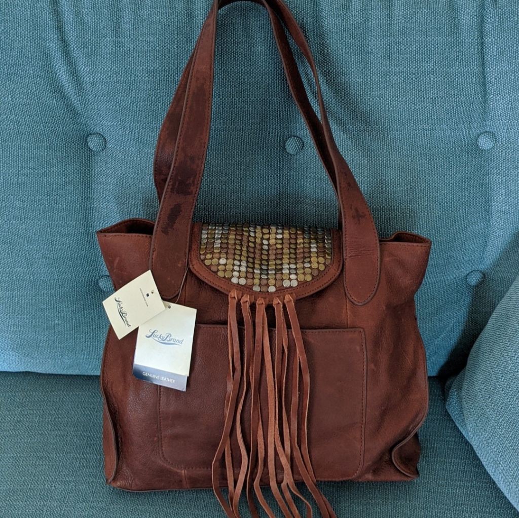 Lucky Brand Leather Purse Brand New
